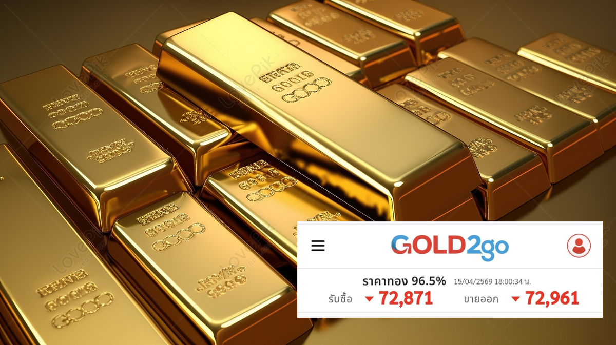 .Gold2Go เผยยอดทำรายการพุ่ง หลังราคาทองคำแตะ 72,961 บาท ตอกย้ำเทรนด์ออมทองดิจิทัล.