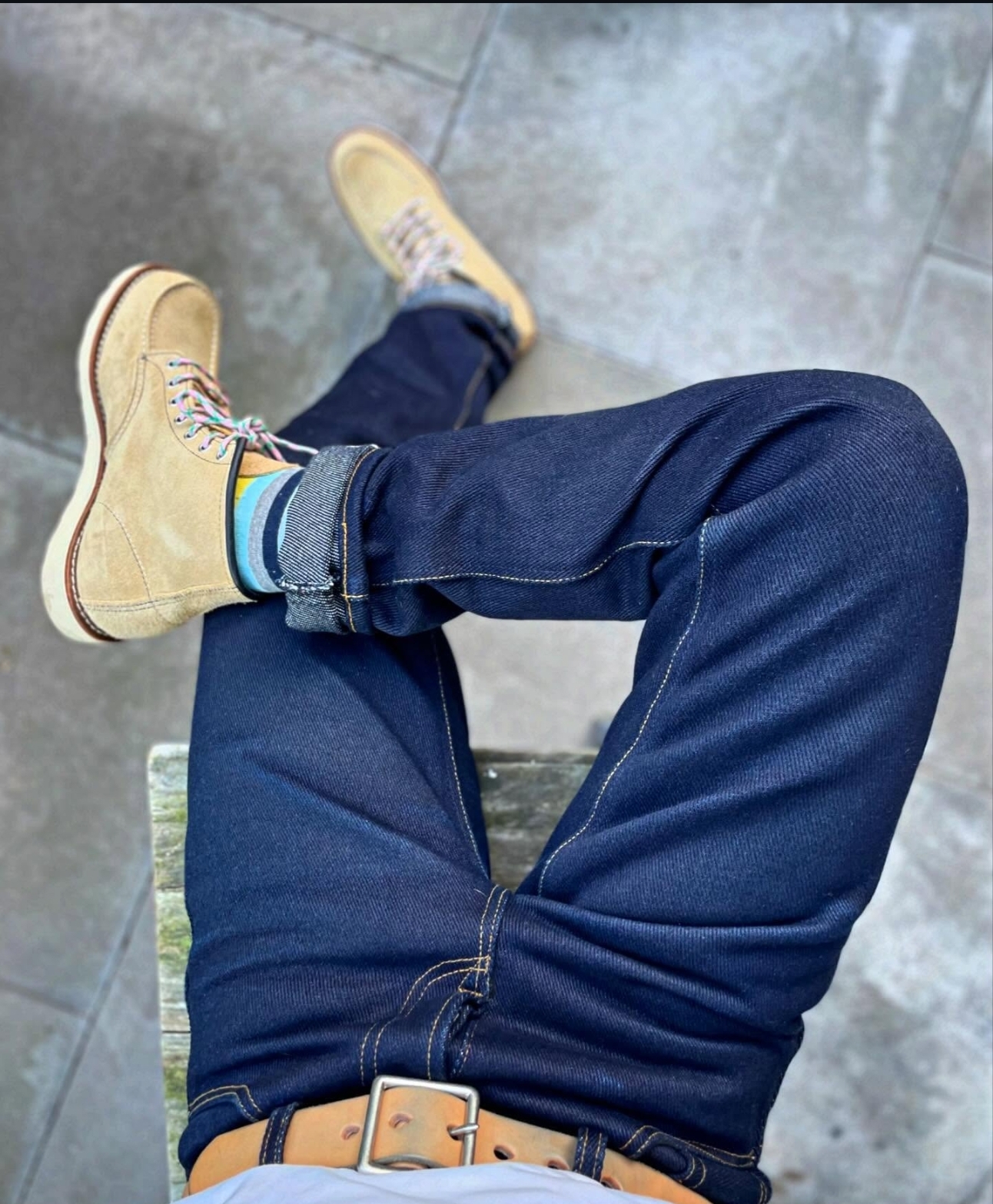 denim boots outfit