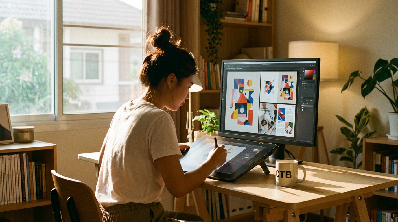 ผลงานออกแบบกราฟิก 10