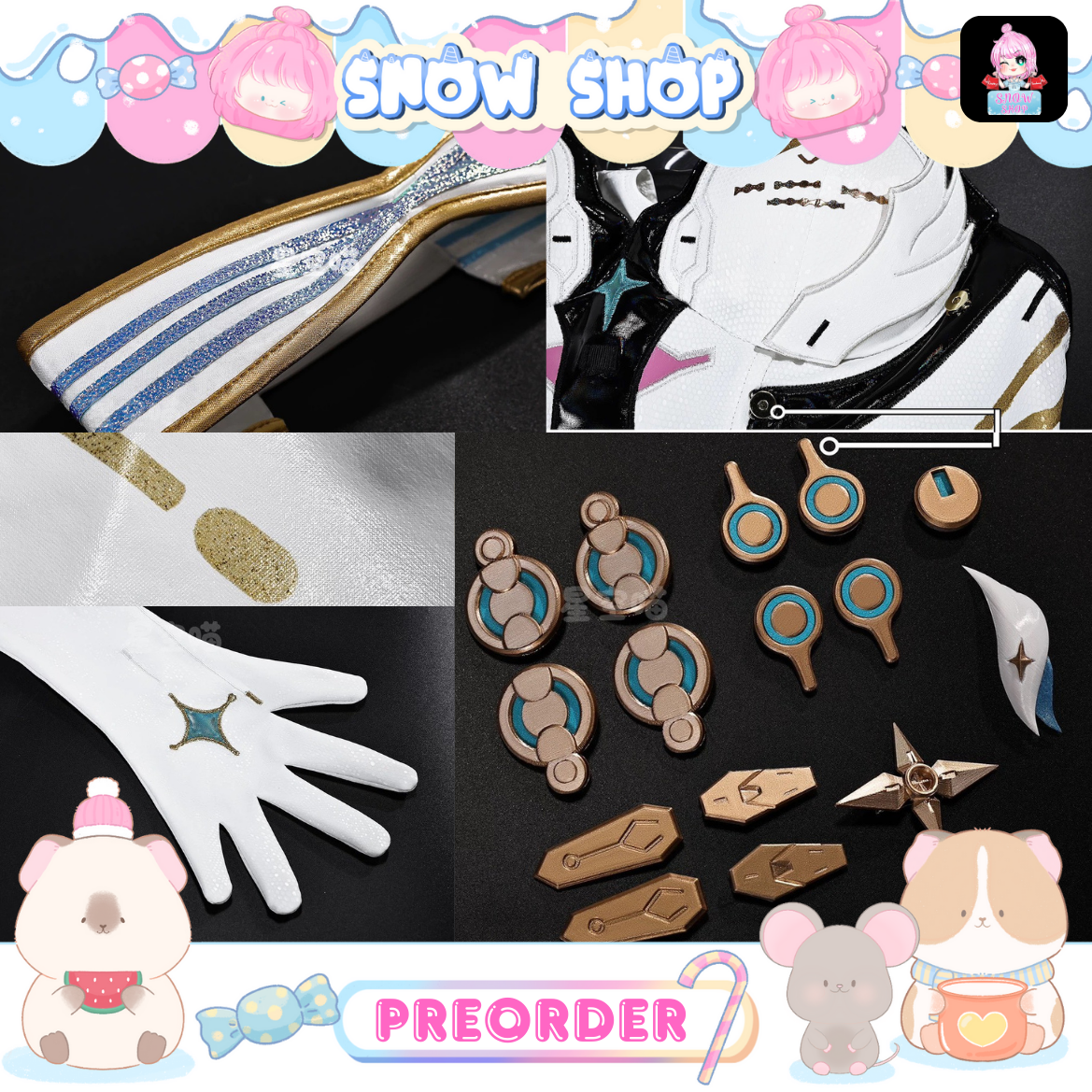 รูปภาพสินค้า 【Pre-Order】ร้าน ดาวแมว - Wuthering Waves - ชุดคอสเพลย์ Aemeath Wuwa