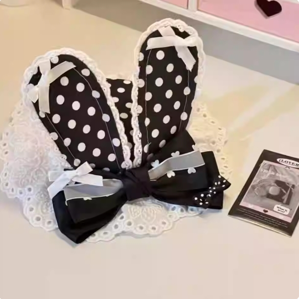 รูปภาพสินค้า 【Pre-Order】หมวกบันนี่สีดำ