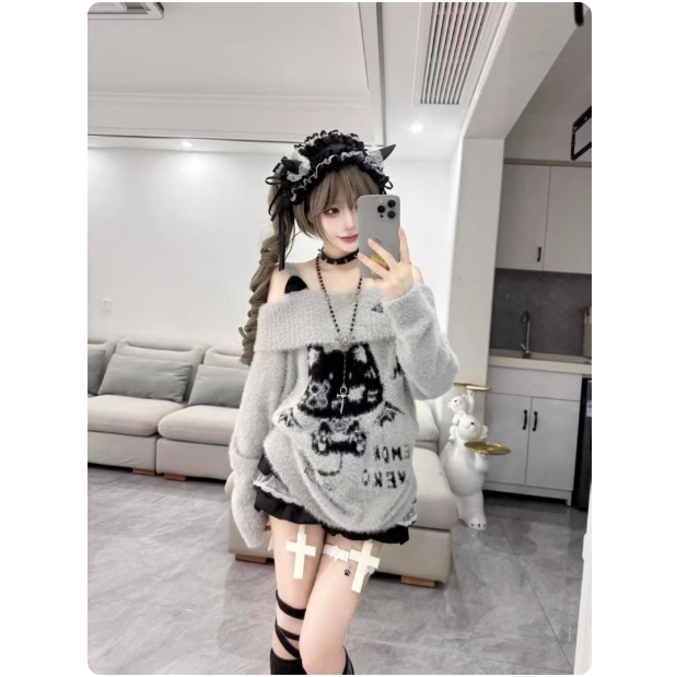 รูปภาพสินค้า 【Pre-Order】แฟชั่นเสื้อแมว