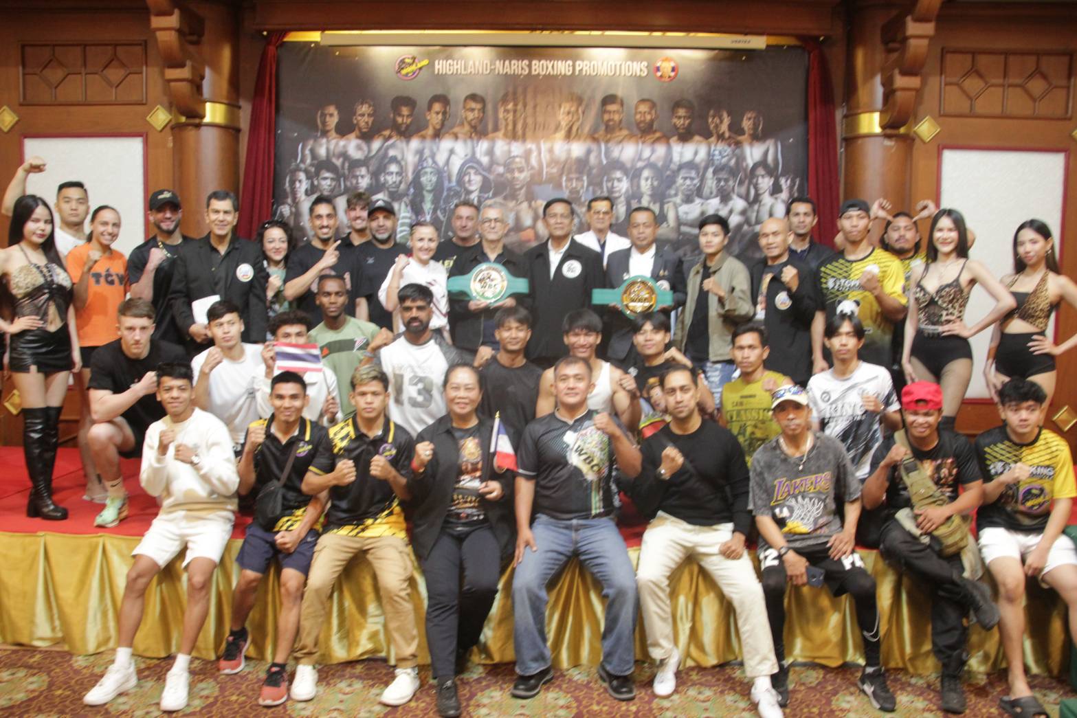 เปิดศึกต่อเนื่อง "บริโก้ แซนติก" นำทัพ 24 นักสู้สายบู๊ผ่านการชั่งน้ำหนัก