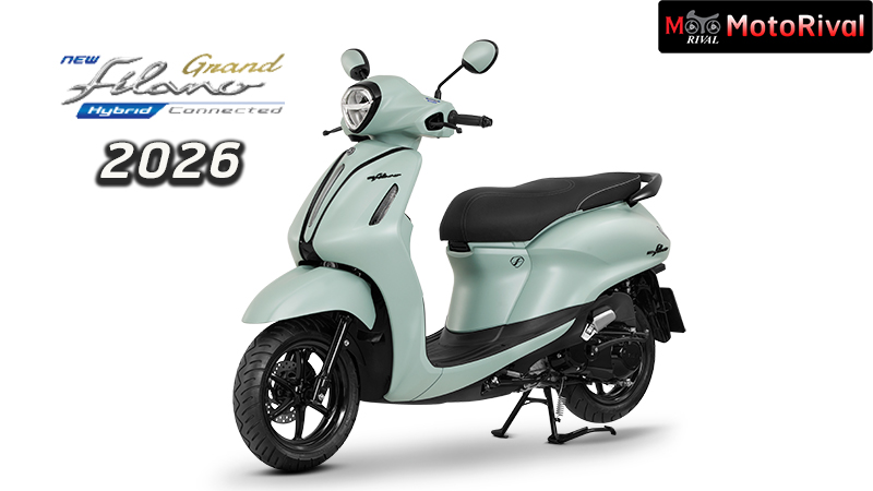 2026 Yamaha GrandFilano Hybrid เขียว