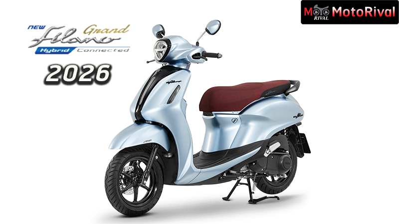 2026 Yamaha GrandFilano Hybrid ฟ้า