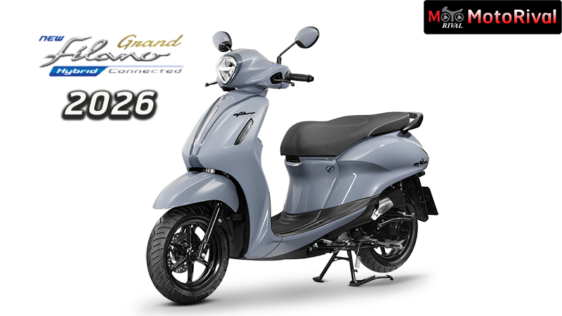 2026 Yamaha GrandFilano Hybrid เทา