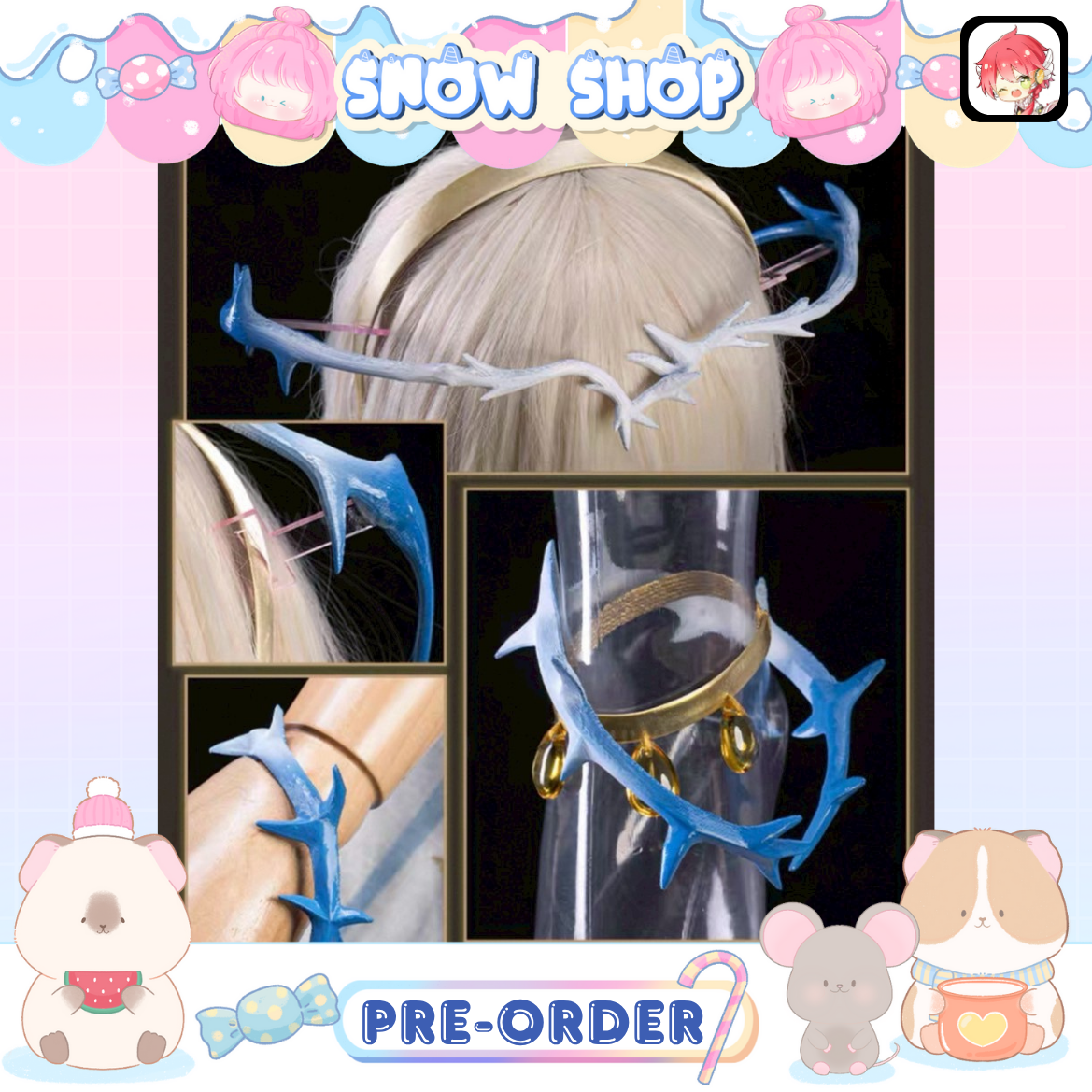 รูปภาพสินค้า 【Pre-Order】 Wuthering Waves ชุดคอสเพลย์ Cartethyia