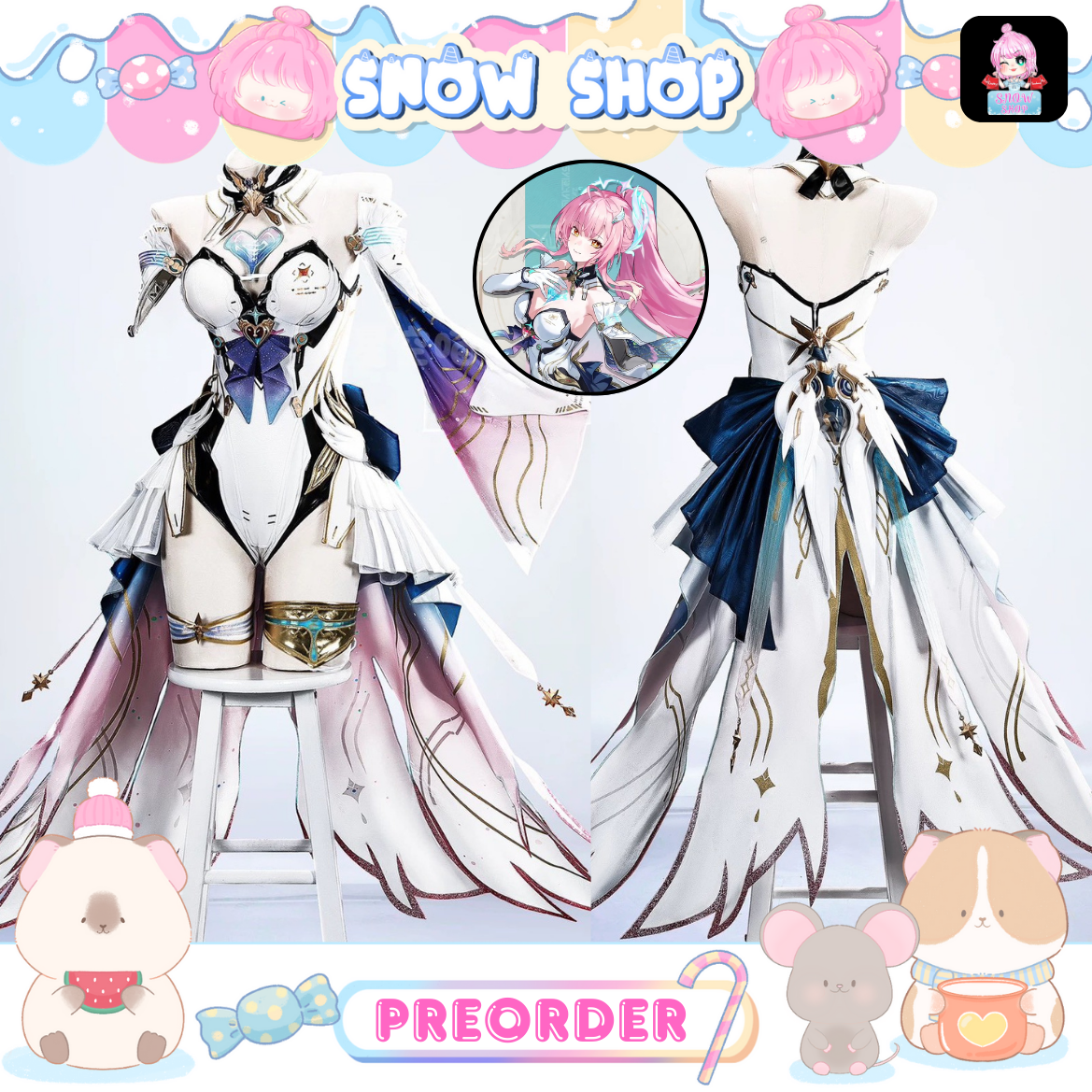 รูปภาพสินค้า 【Pre-Order】ร้าน ดาวแมว - Wuthering Waves - ชุดคอสเพลย์ Aemeath Wuwa