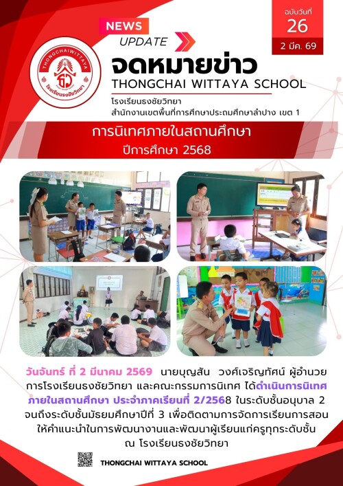 26 การนิเทศภายในสถานศึกษา