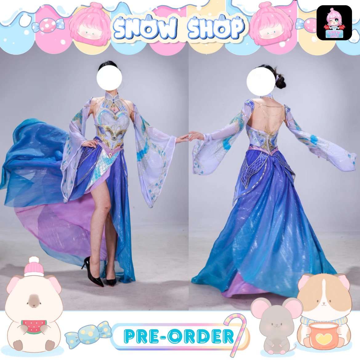 รูปภาพสินค้า 【Pre-Order】เซ็ตใหญ่ ชุดวิกรองเท้า ถังอู่ถง