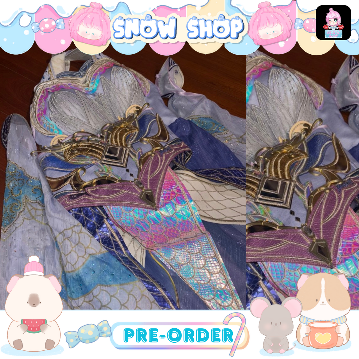 รูปภาพสินค้า 【Pre-Order】เซ็ตใหญ่ ชุดวิกรองเท้า ถังอู่ถง