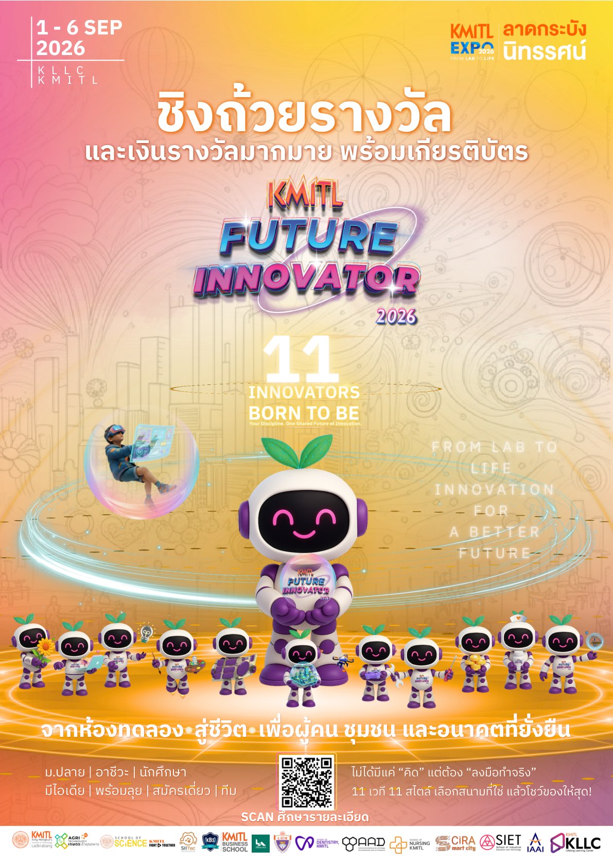 KMITL Future Innovator 2026 เปิดรับสมัครผลงานนวัตกรรม เฟ้นหานวัตกรรุ่นใหม่ 