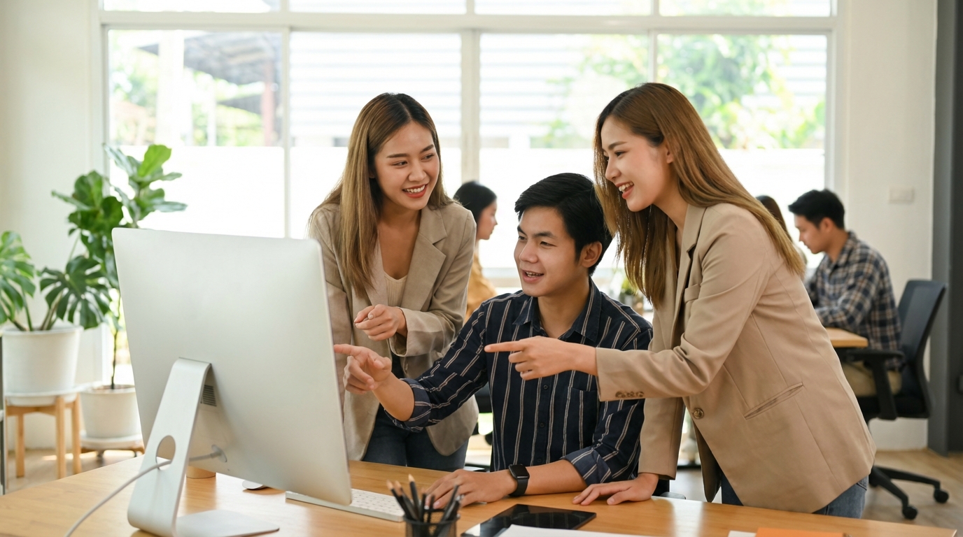 บรรยากาศเป็นกันเอง