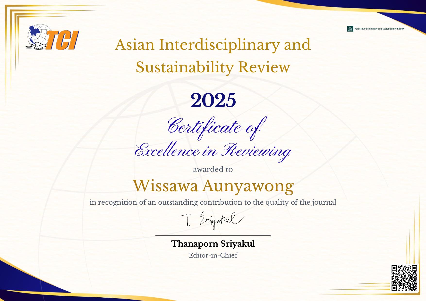 AISR Wissawa Aunyawong