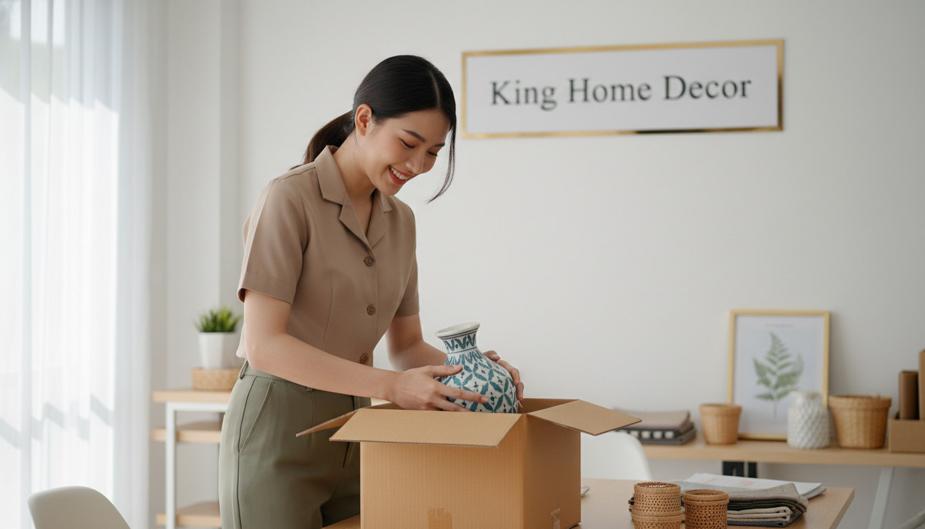ทีมงาน King Home Decor และบรรยากาศออฟฟิศจริง