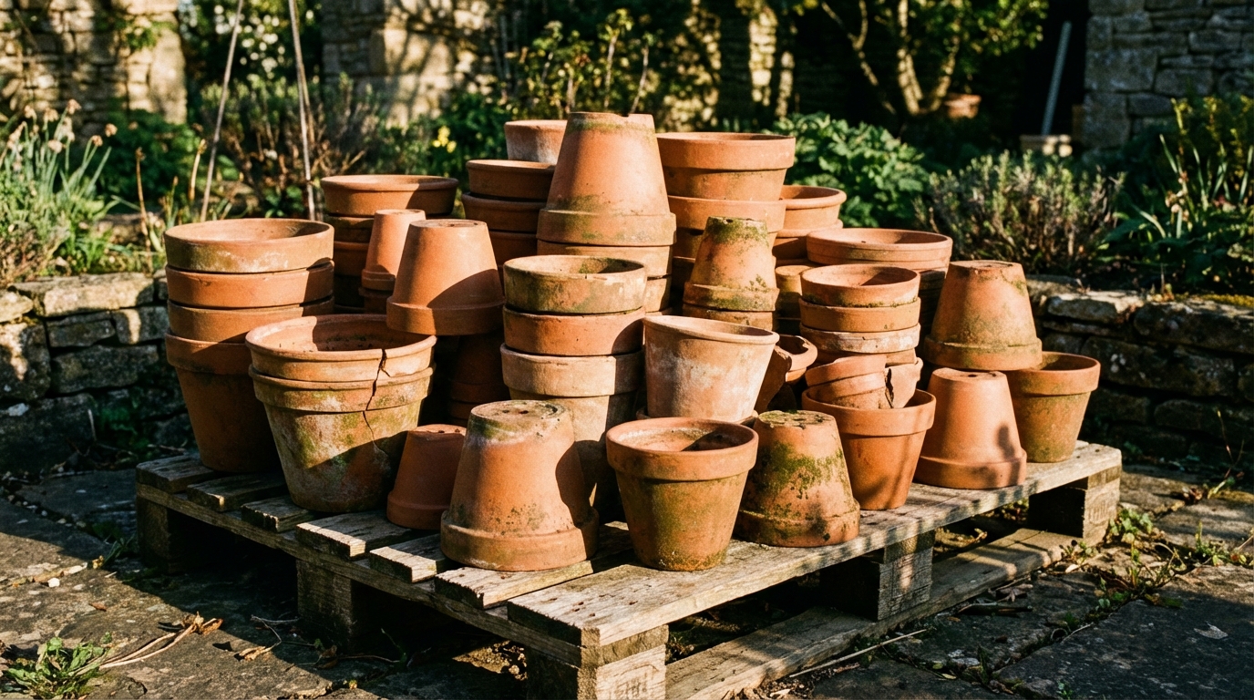 กระถางดินเผา