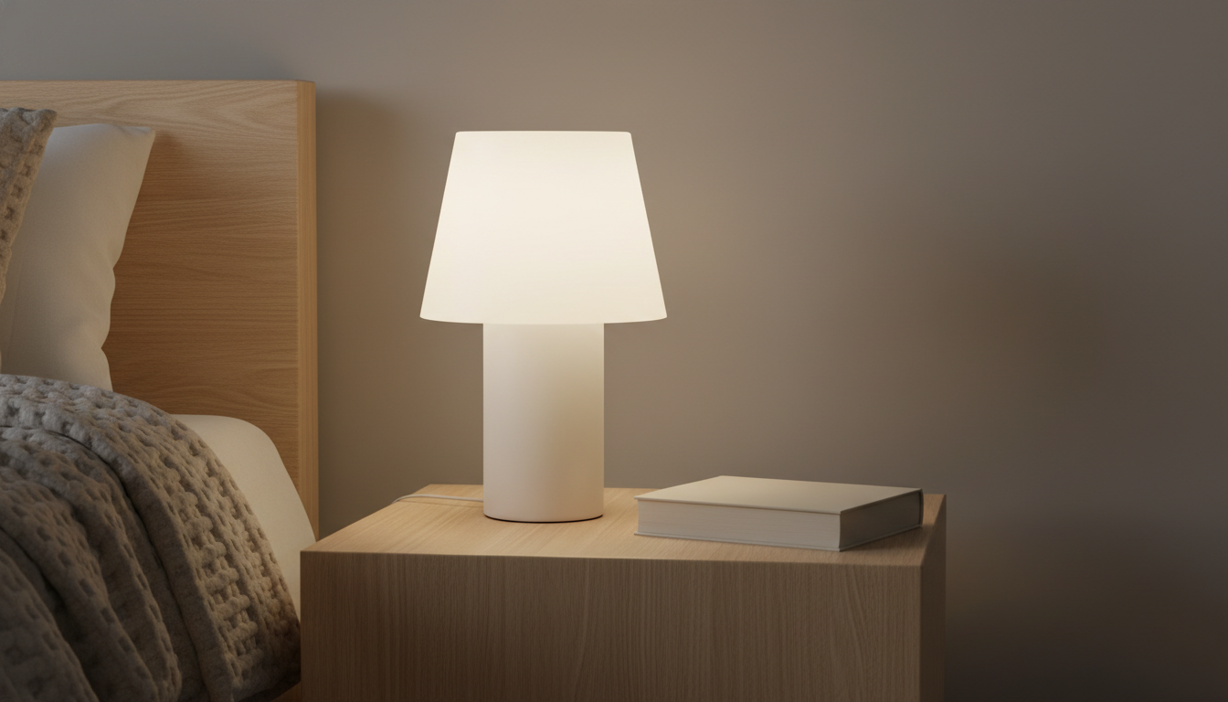 โคมไฟตั้งโต๊ะสไตล์มินิมอล