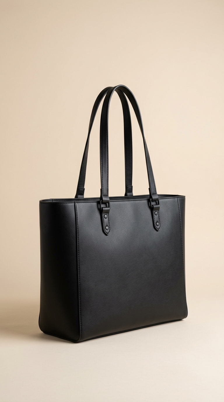 Classic Black Tote