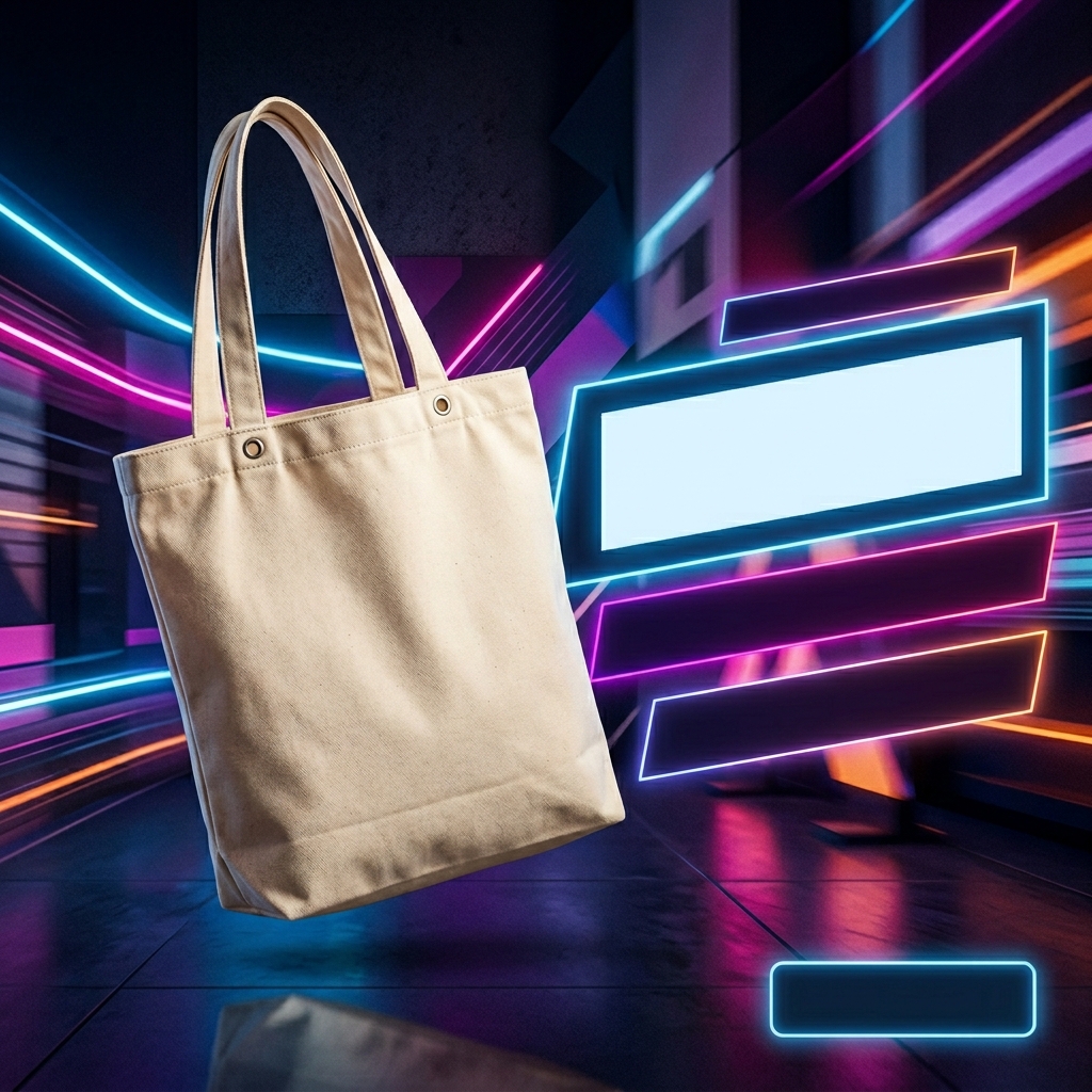 ออกแบบภาพโฆษณากระเป๋า