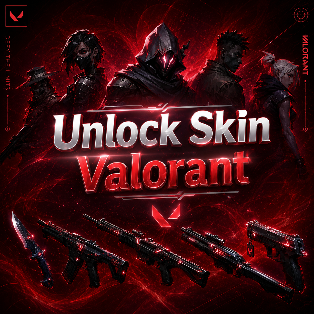 Unlock Skin Valorant (ถาวร)