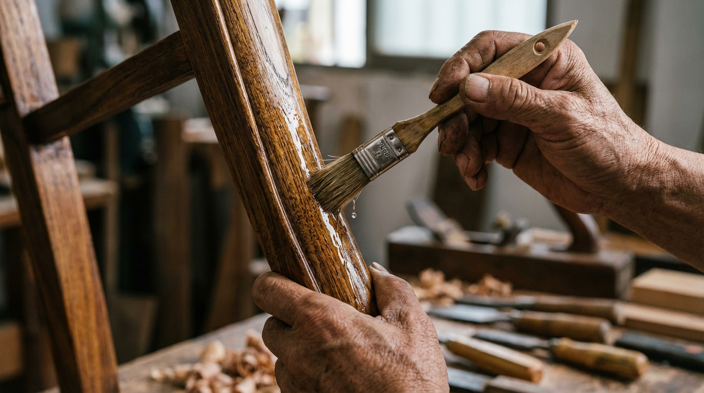 รับซ่อมแซมสีเฟอร์นิเจอร์ไม้