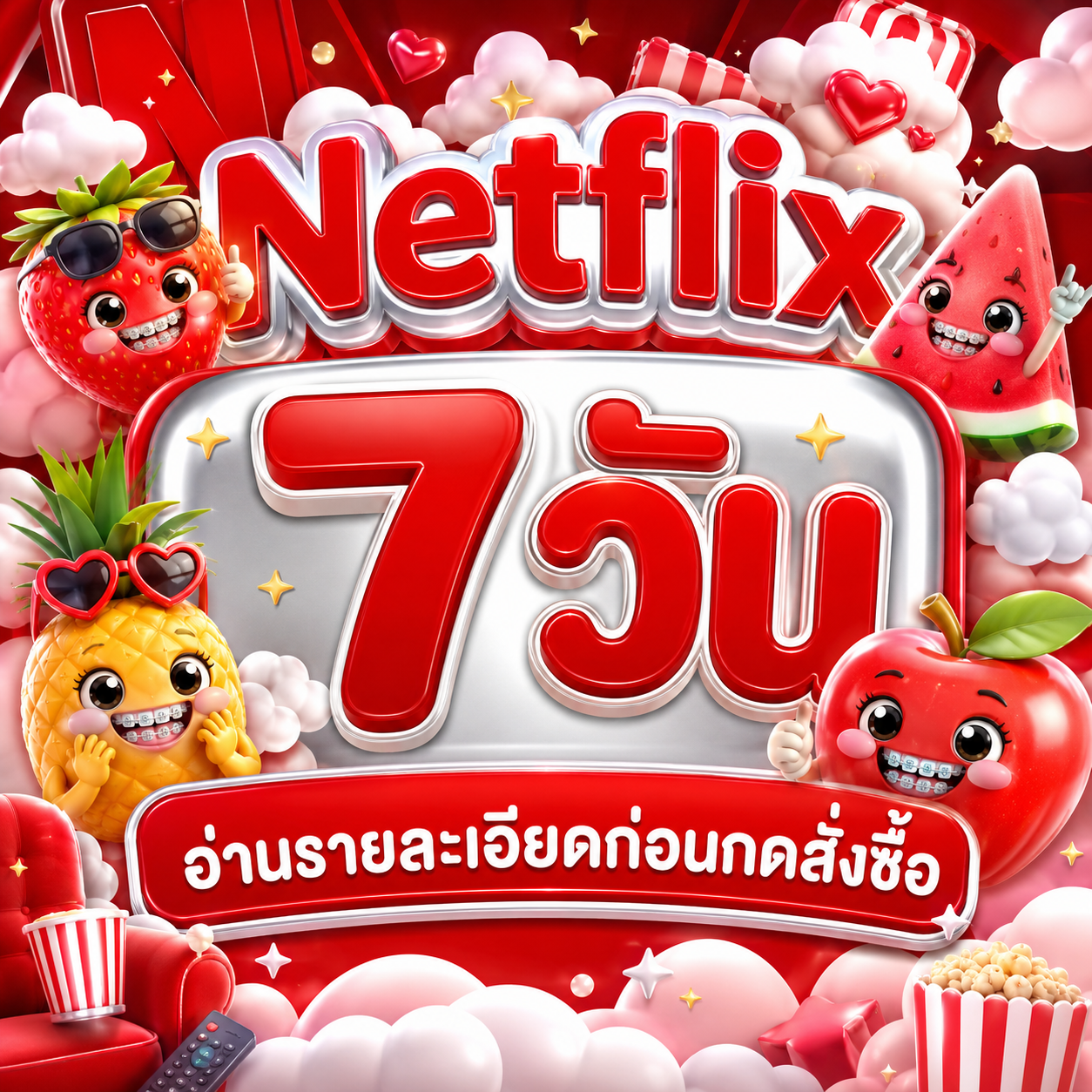 🍉Netflix 7วัน 🍎