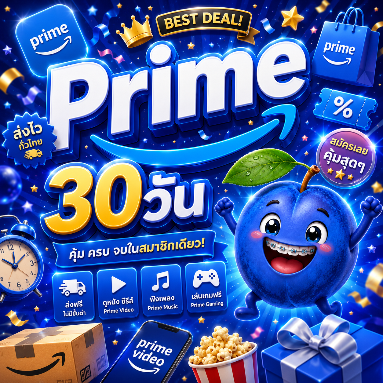 Prime 30วัน💙