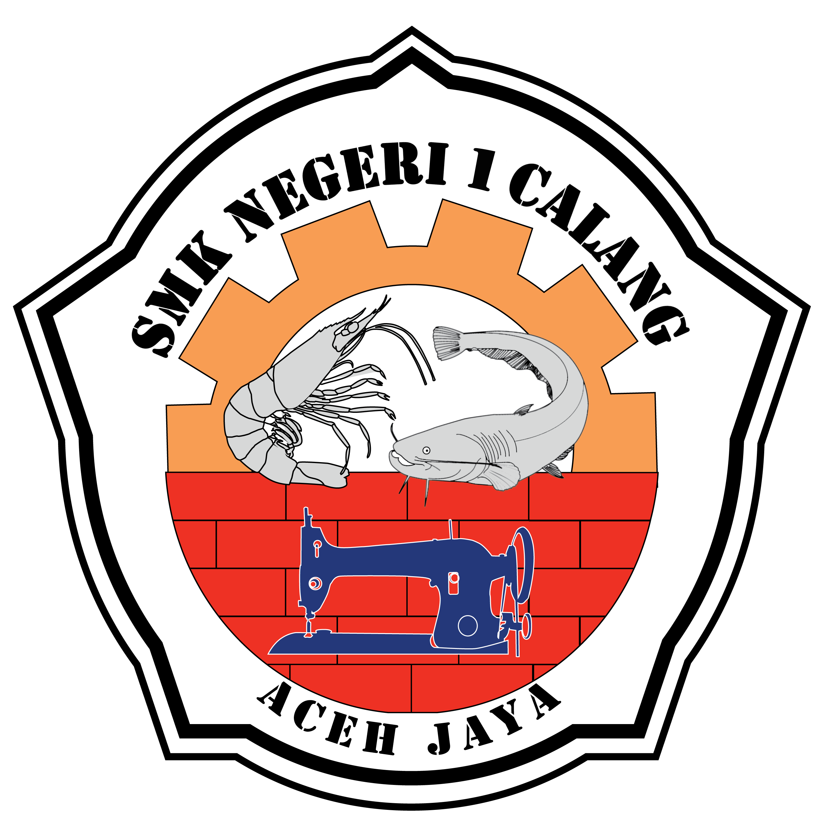 Logo SMKN 1 Calang