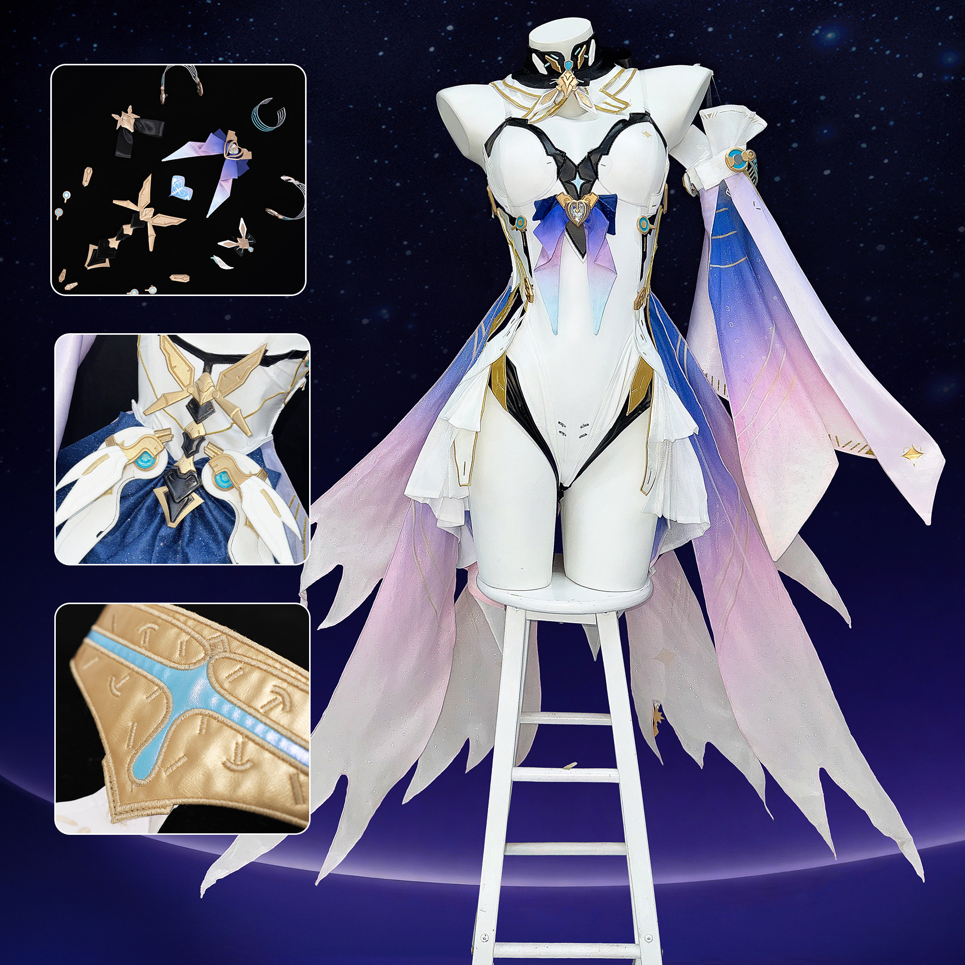 รูปภาพสินค้า 【Pre-Order】**เฉพาะคนจอง** ร้าน กวางขาว - Wuthering Waves - ชุดคอสเพลย์ Aemeath Wuwa