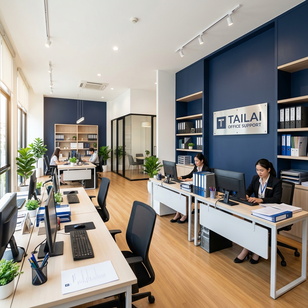 บรรยากาศสำนักงาน