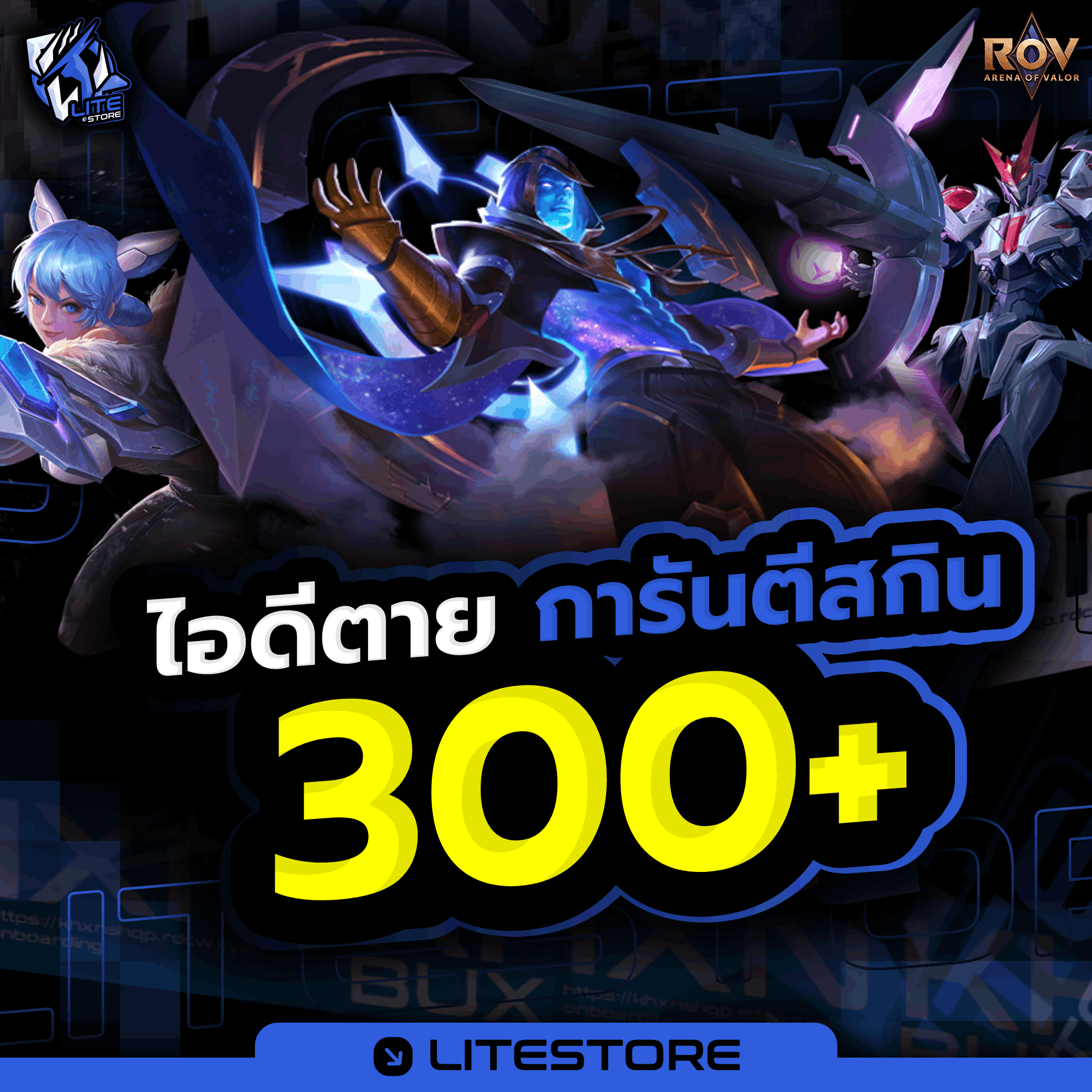 สุ่มสกิน 300+