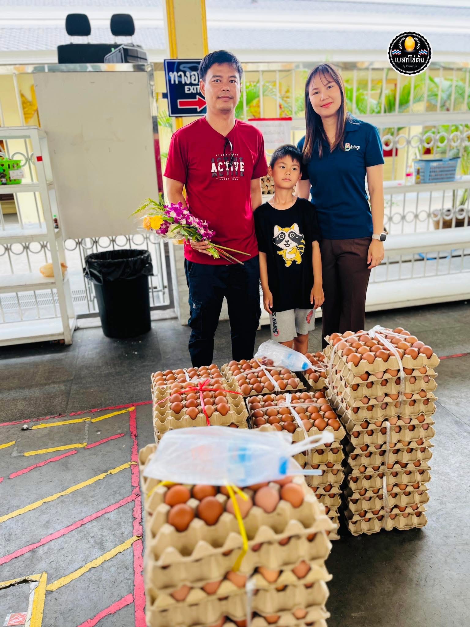 ไข่ต้มแก้บน หลวงพ่อโสธร