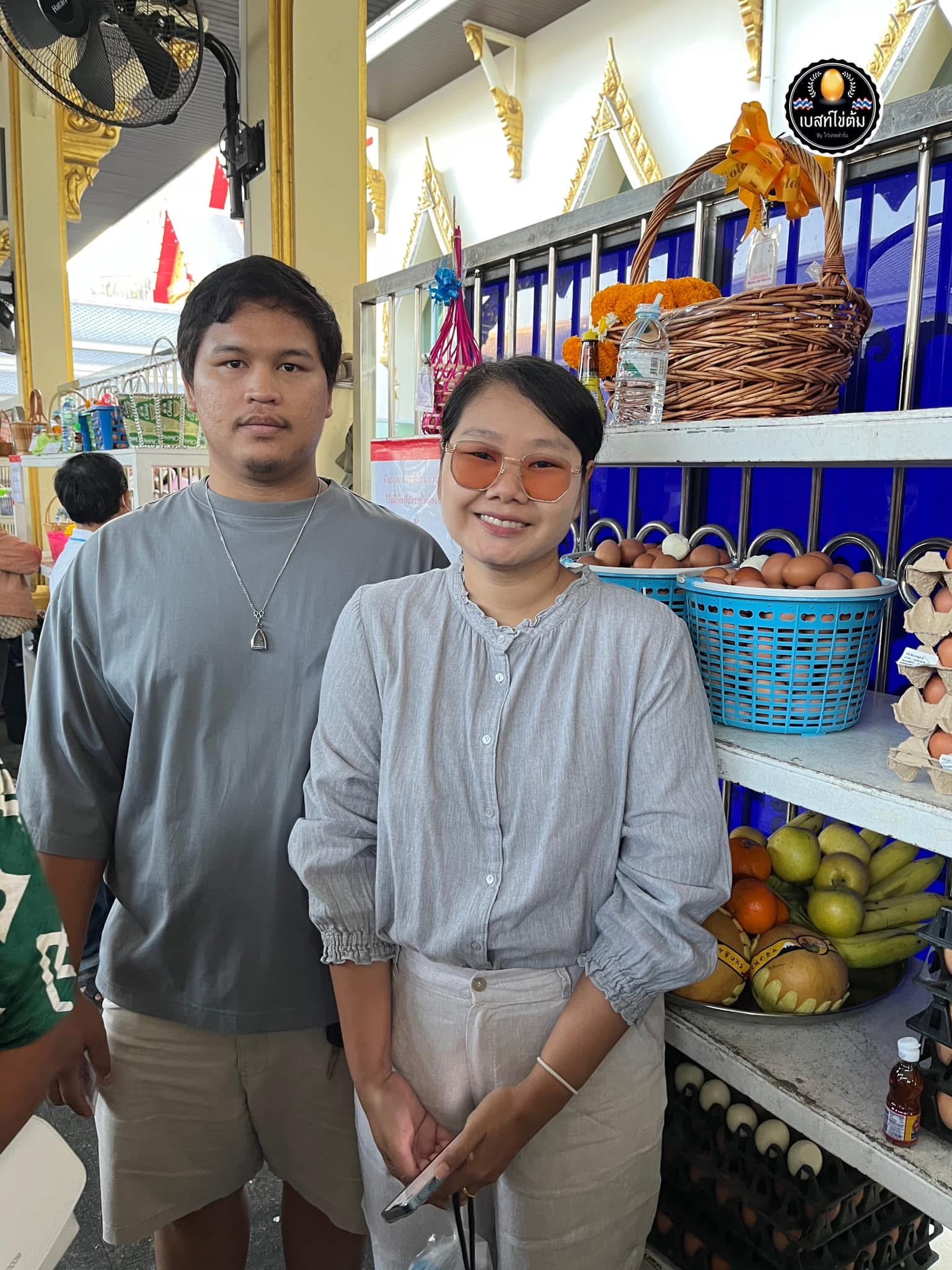 ไข่ต้มแก้บน หลวงพ่อโสธร