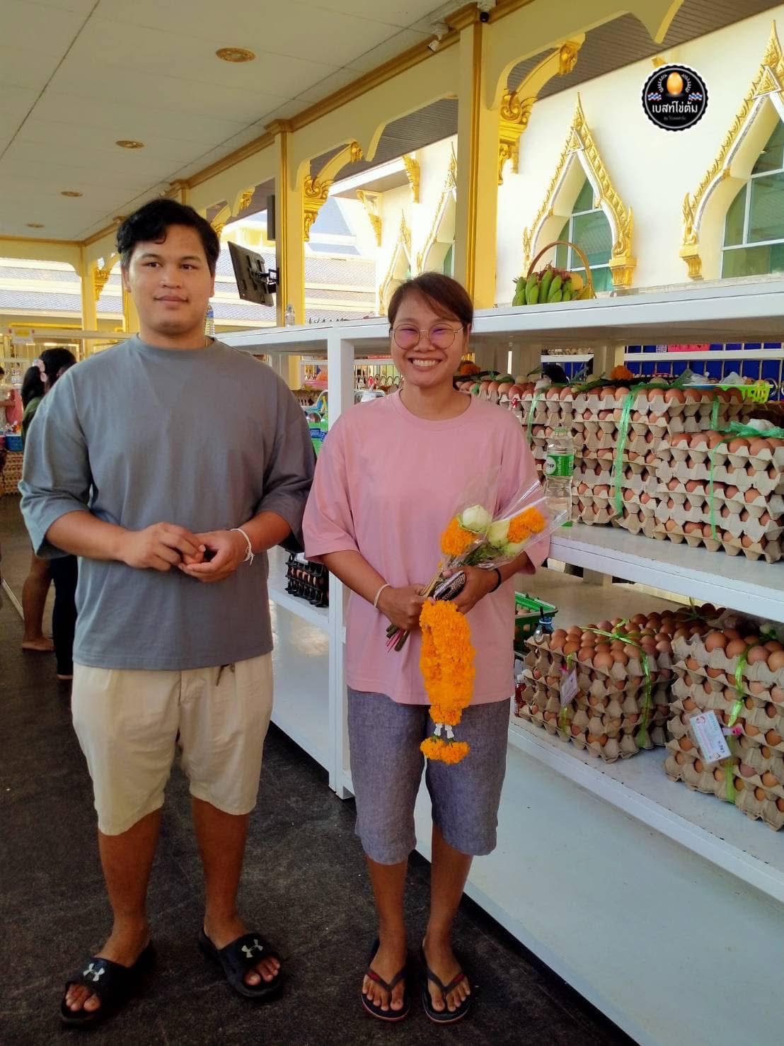 ไข่ต้มแก้บน หลวงพ่อโสธร