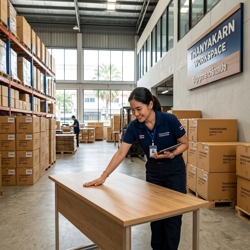 พนักงานและโกดัง ธันยกานต์ เวิร์คสเปซ