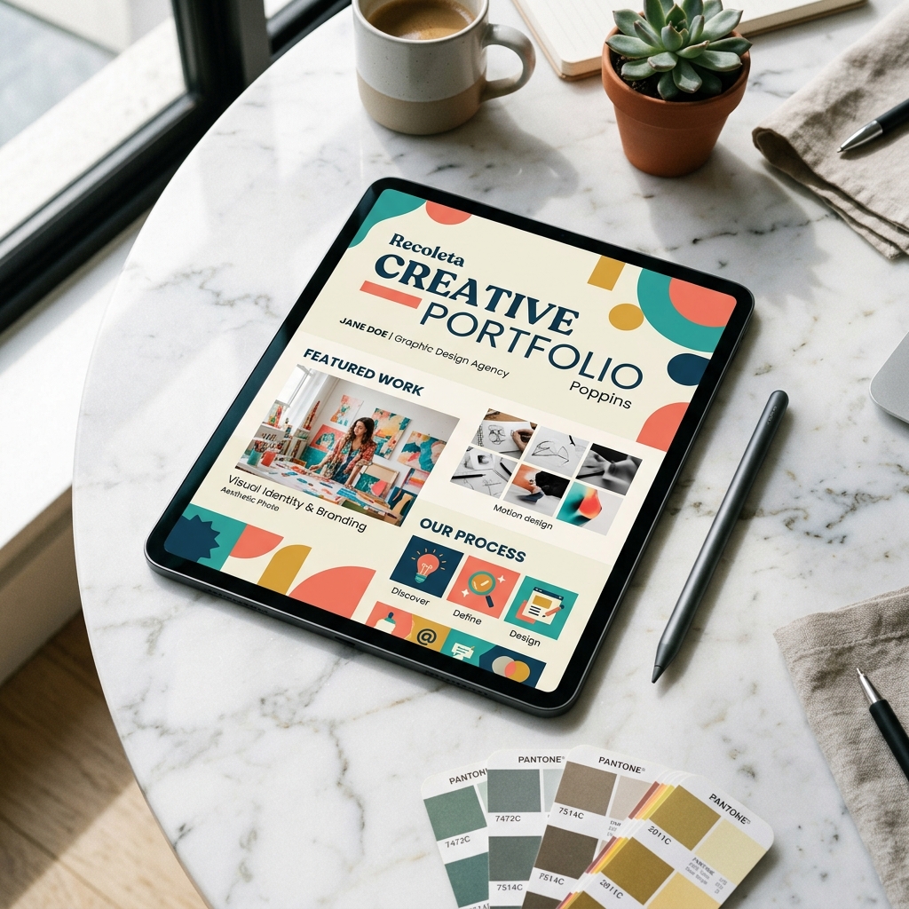 Creative Portfolio Slide