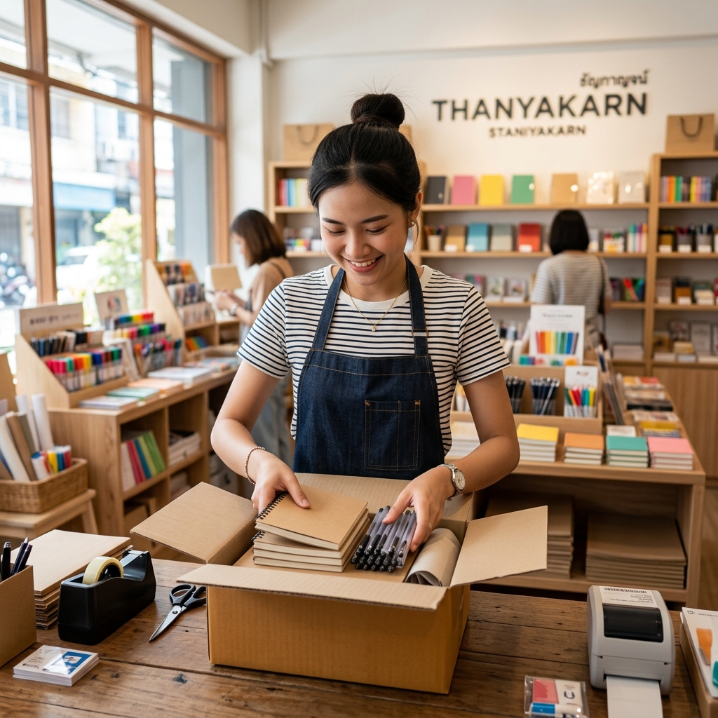 ร้านเครื่องเขียน ธันยกานต์ สเตชันเนอรี