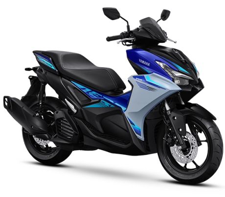 Yamaha Aerox Turbo 2026 biru