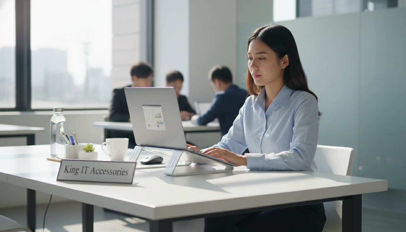 ขาตั้งโน้ตบุ๊คอลูมิเนียม