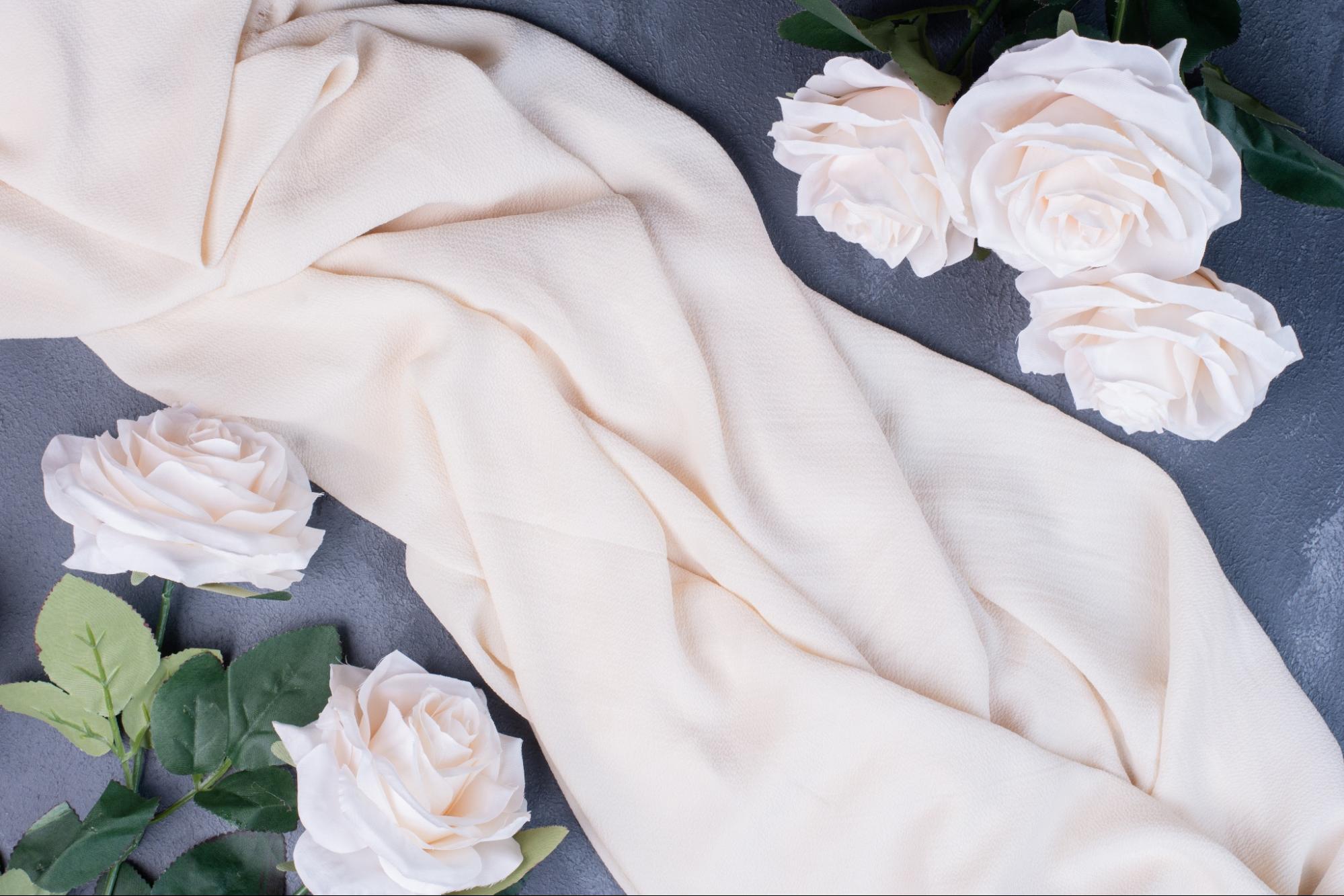 พวงหรีดผ้า