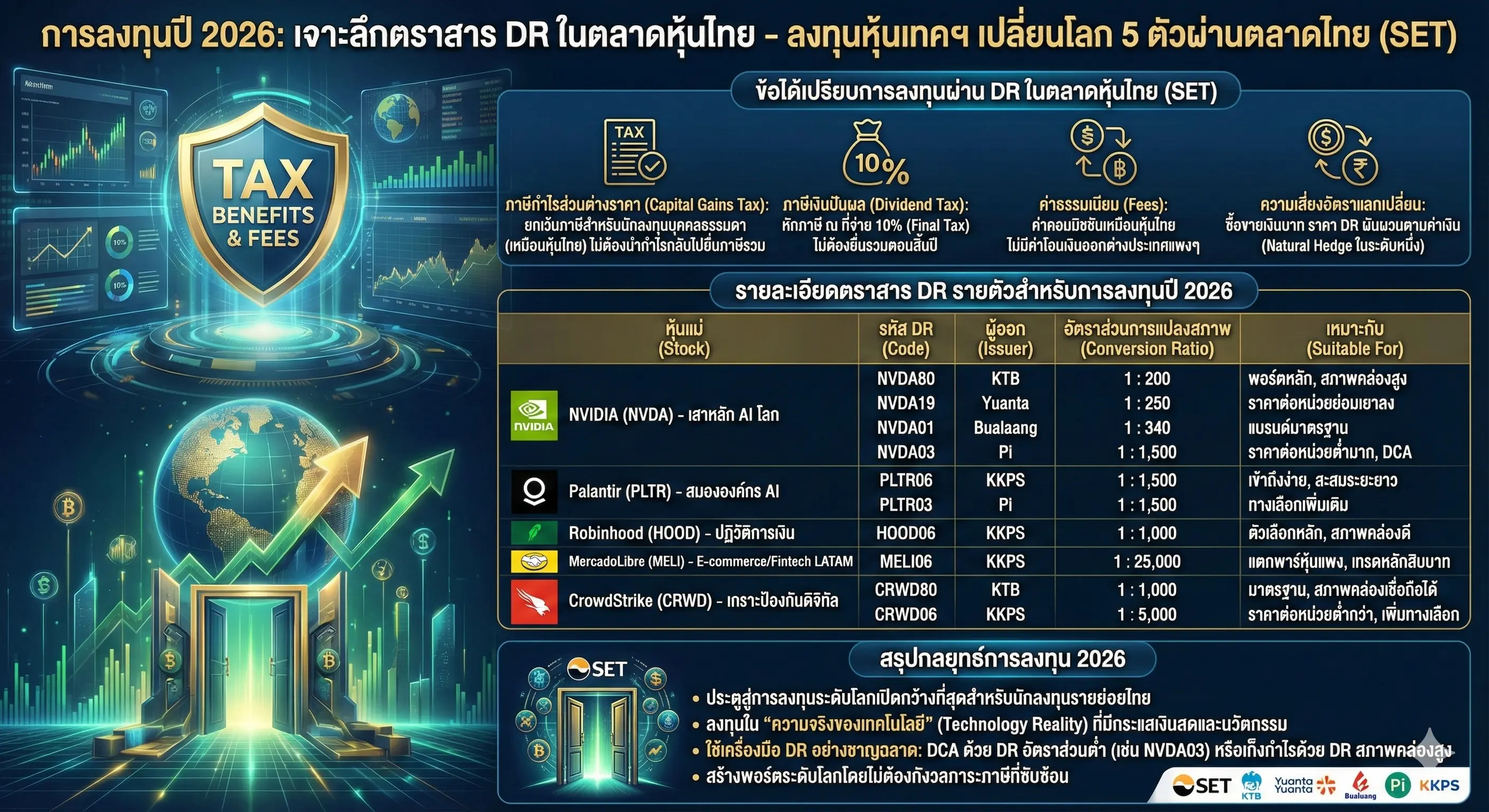 บทสรุปหุ้น DR ปี 2026