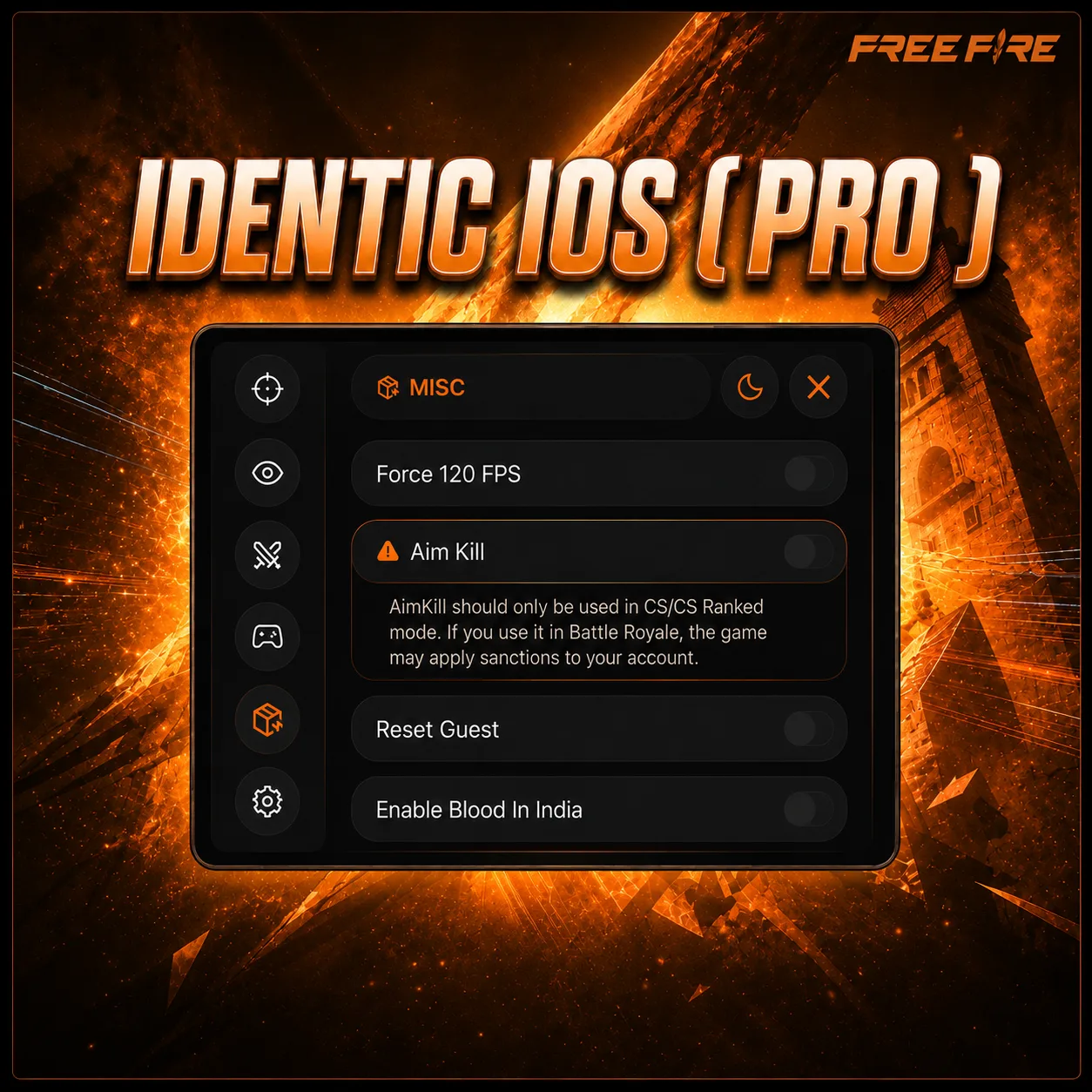 IDENTIC เวอร์ชั่น PRO กระสุนติดตาม