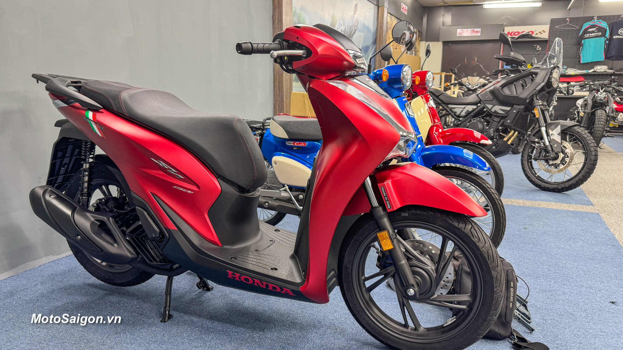 honda sh150i sport edition mau do nhap y 2026 gia ban motosaigon 07