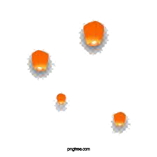 pngtree fanush sky lanterns png image 14075583