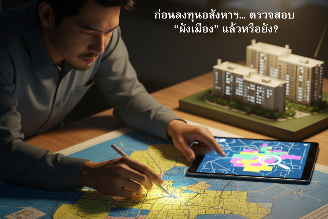 ก่อนลงทุนอสังหาฯ... ตรวจสอบ “ผังเมือง” แล้วหรือยัง?