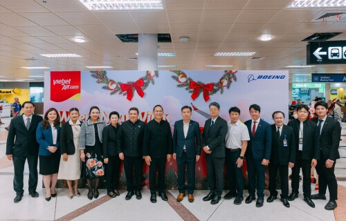 พิธีต้อนรับ Boeing 737 8 กรุงเทพฯ เชียงใหม่ (3) 0