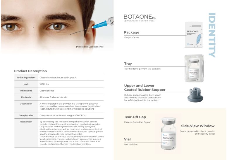 โบท๊อกเกาหลีแท้ Botaone100unit(Botulinum Toxin Type A)ลดกราม รอยตีนกา ลิฟหน้า - Page 2 -Botaone-gim3