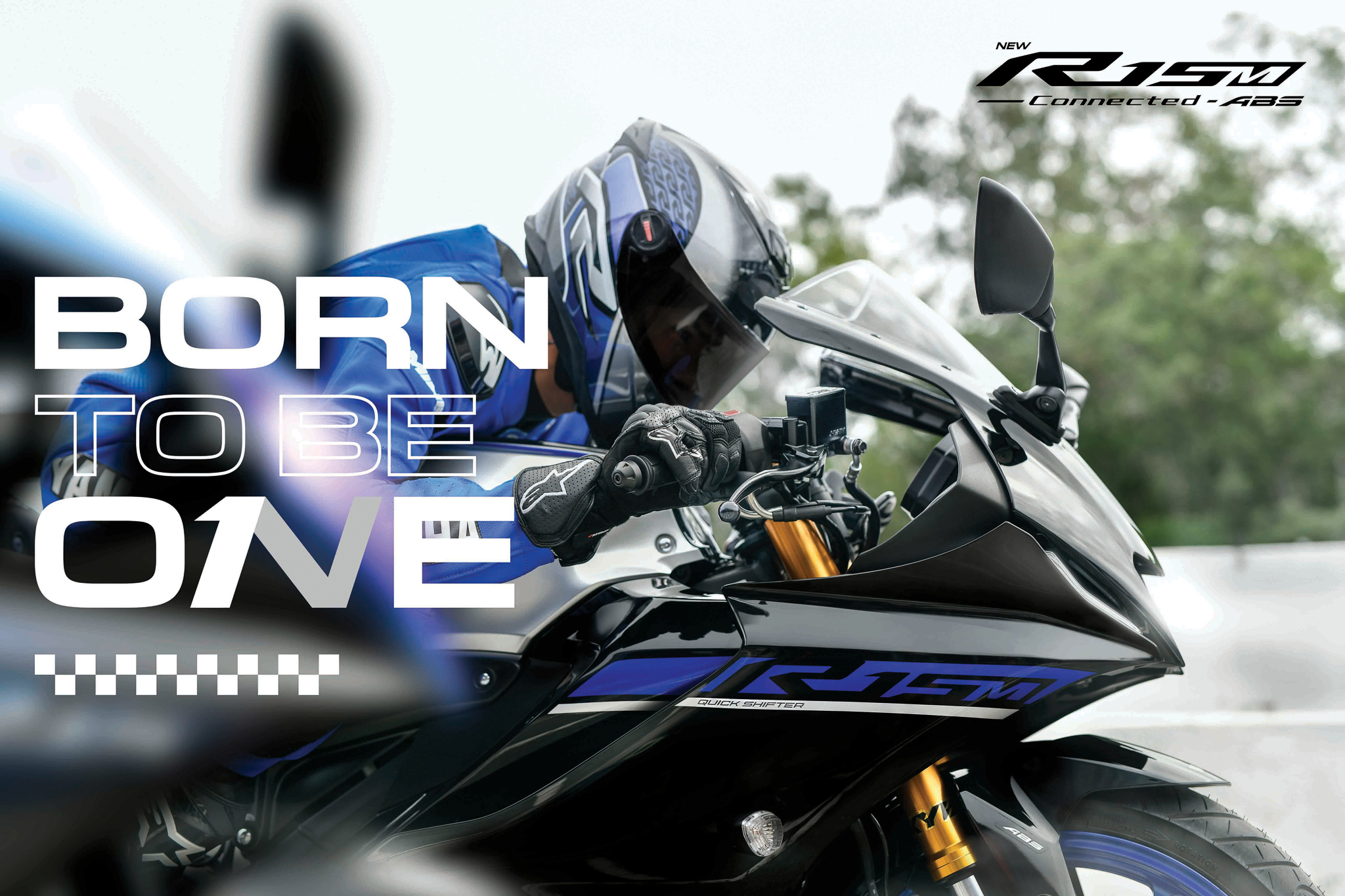 02 New YAMAHA R15 Born to Be One...เร็วดั่งใจ พุ่งไปกับความเป็นหนึ่ง สีใหม่!