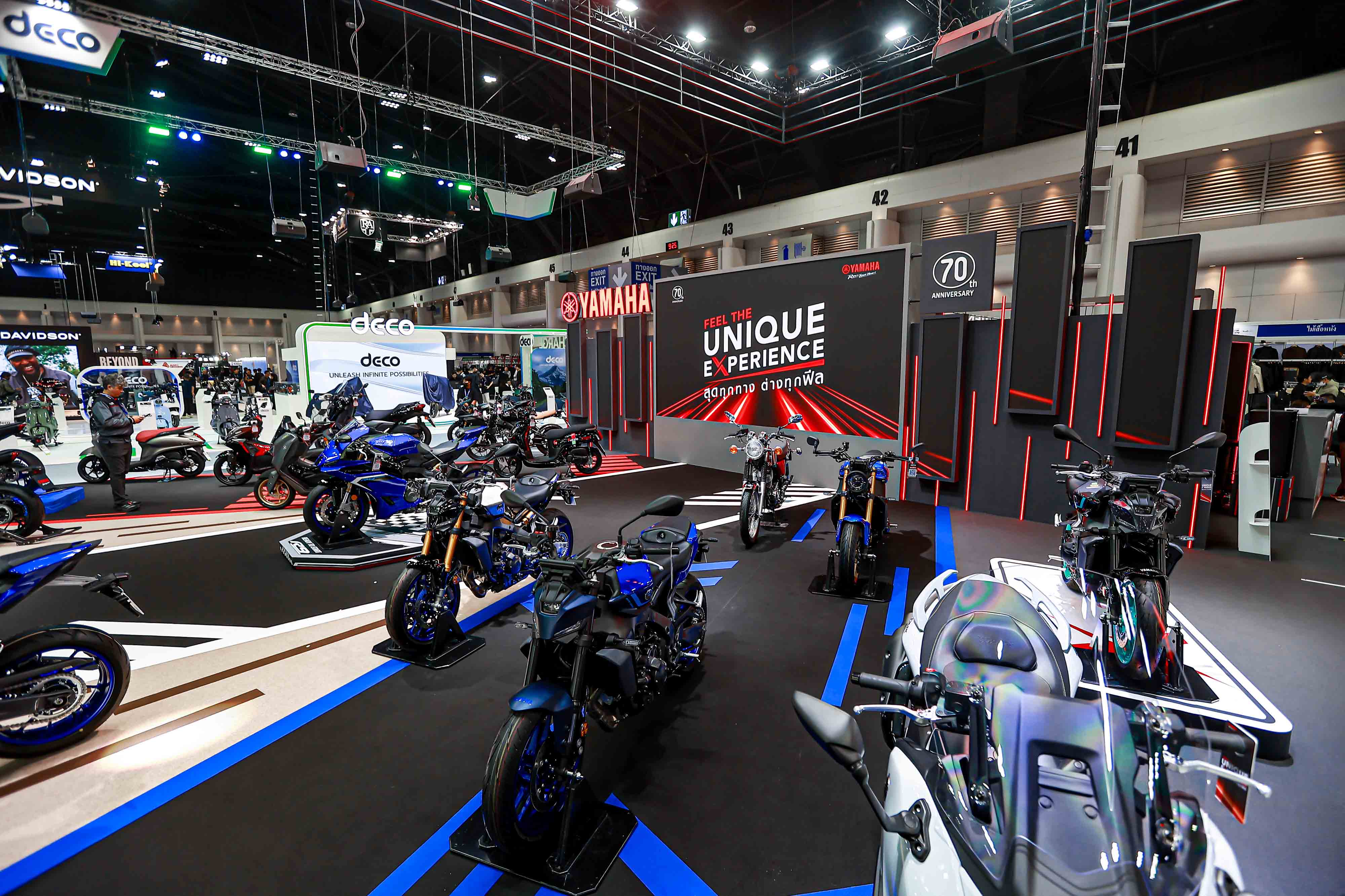 07 ยามาฮ่าเปิดบูธ “YAMAHA FEEL THE UNIQUE EXPERIENCE”