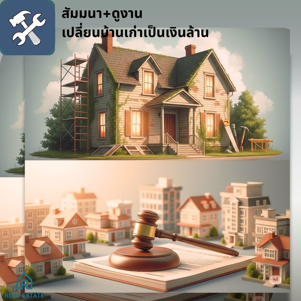 สัมมนา+ดูงาน :  เปลี่ยนบ้านเก่า สร้างเงินล้าน